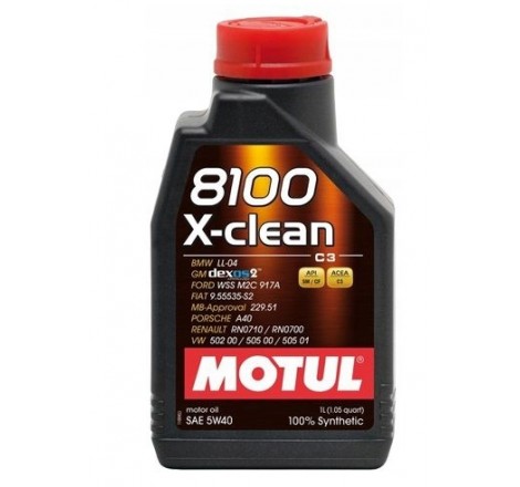 MOTUL 8100 X-CLEAN 5W40 1L